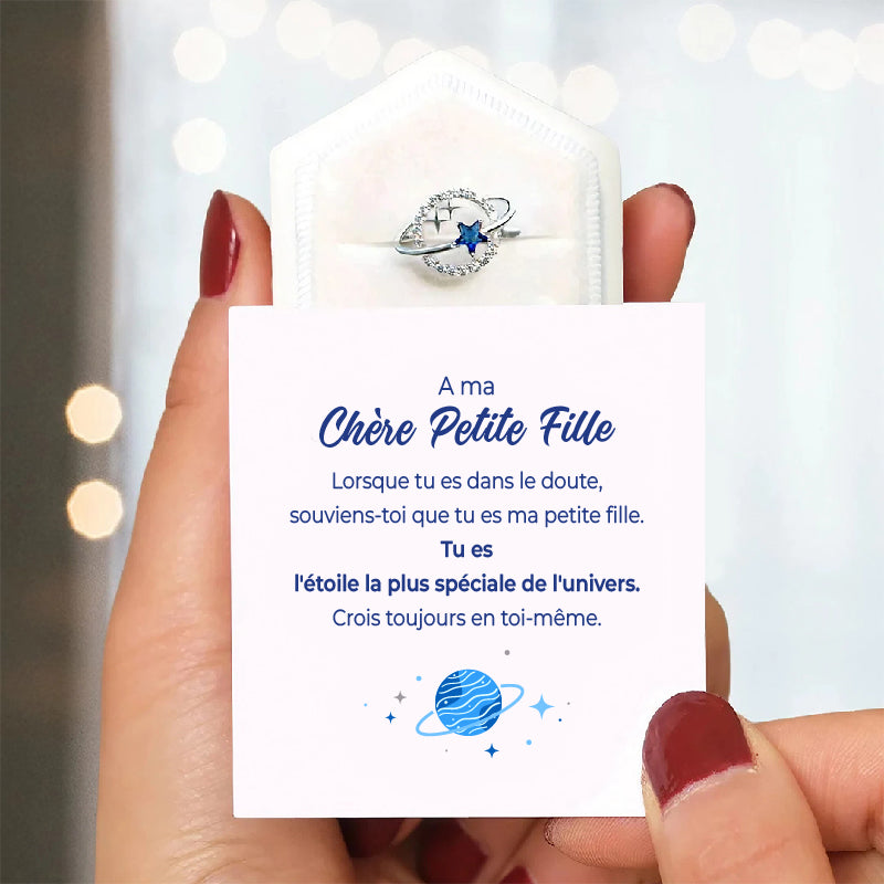 Mon étoile - Bague à ma Petite Fille