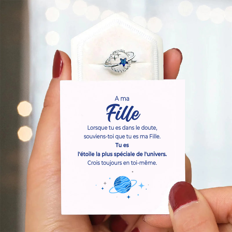 Mon étoile - Bague à ma Fille
