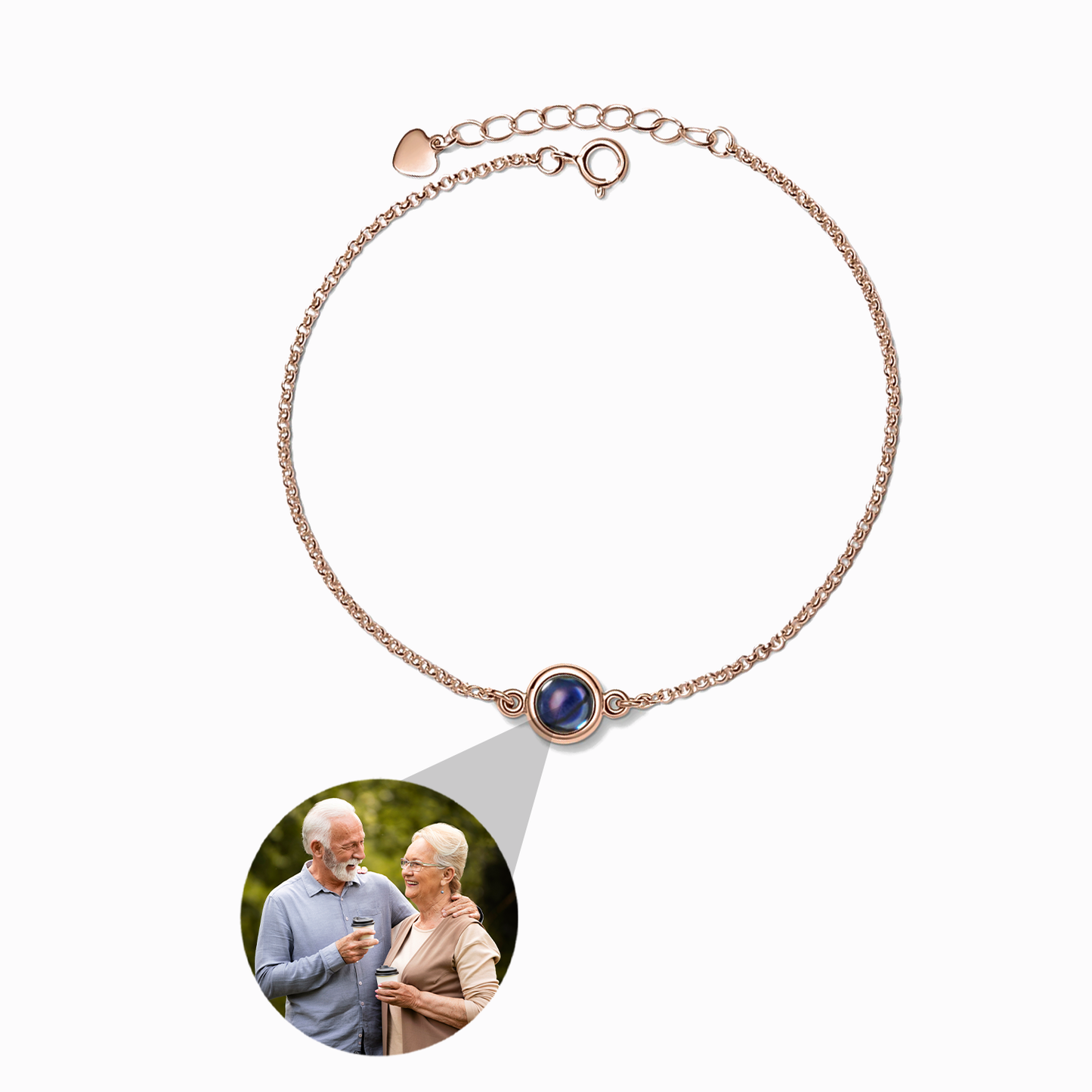 Bracelet Echo du Temps avec Photo Personnalisée