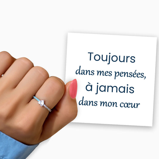 Paire de Bagues Mère-Fille