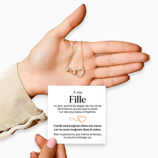 A jamais dans mon cœur - Collier Infinity
