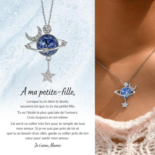 Mon Etoile - Collier à ma Petite-Fille en argent 925