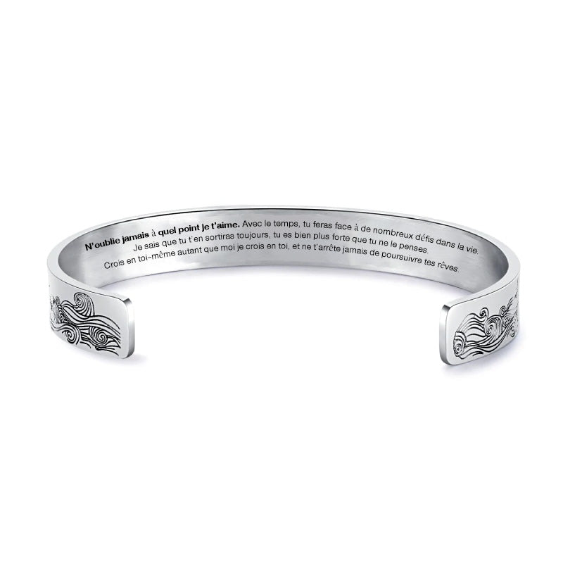 A ma Petite-Fille - Bracelet N'oublies jamais que je t'aime