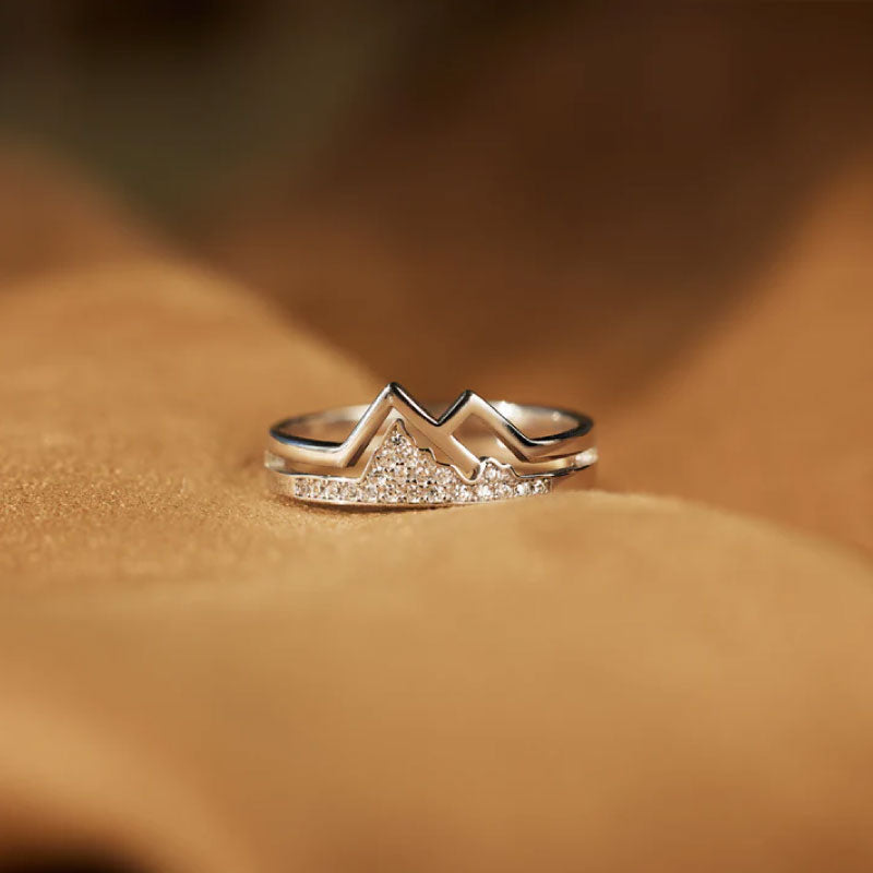 Sois toi-même - Bague Montagne