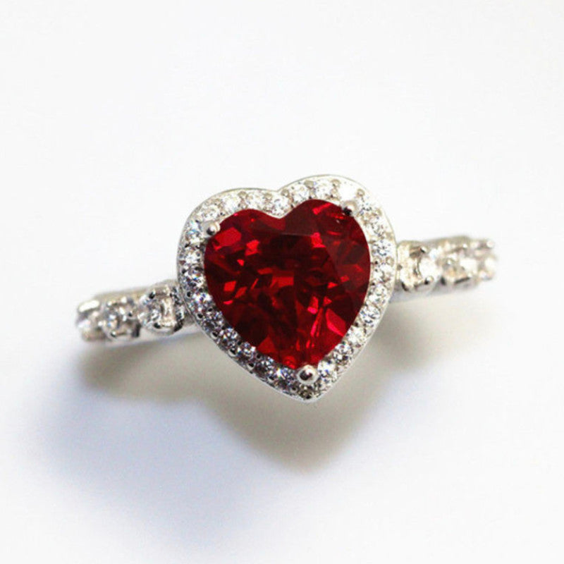 Bague Cœur en argent 925