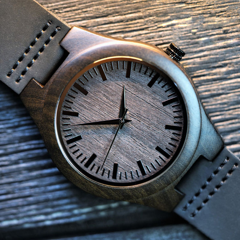A mon Fils - Montre en Bois Gravée
