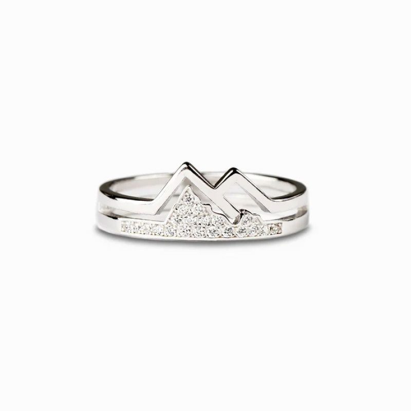 Sois toi-même - Bague Montagne