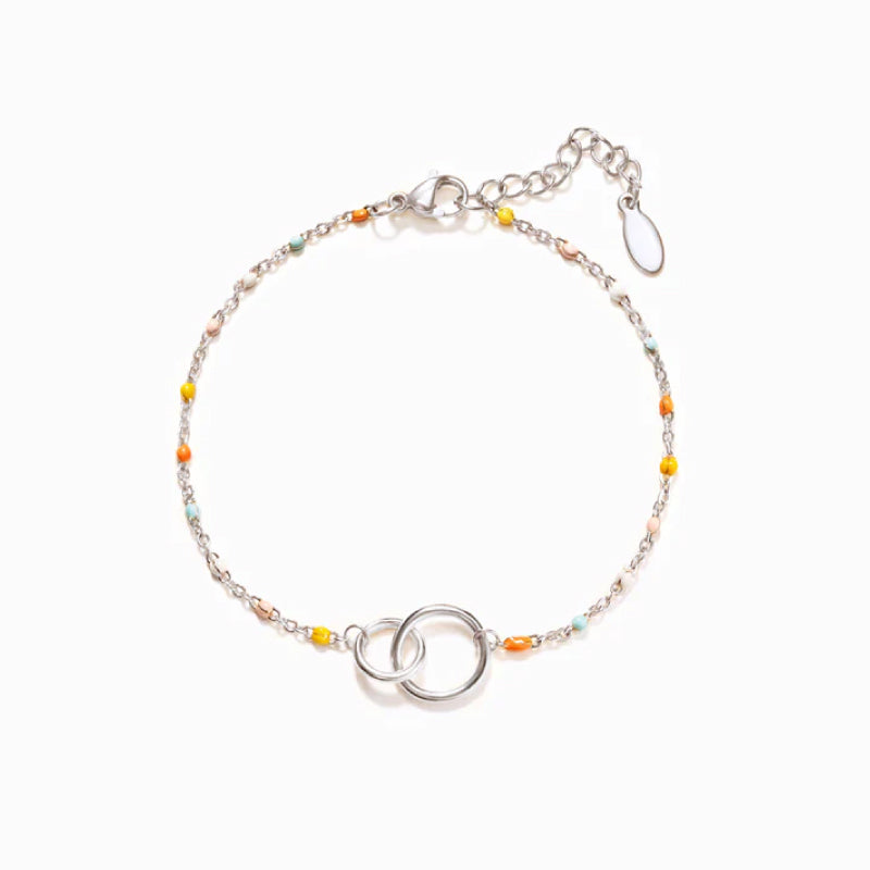 Toi et Moi - Paire de bracelets Liées pour Toujours