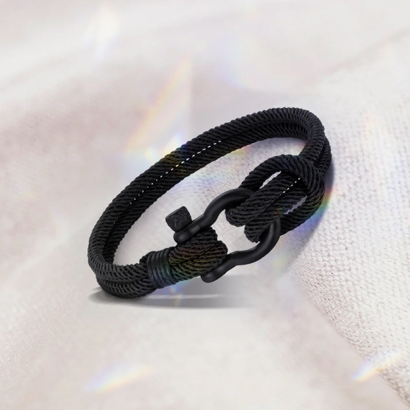 A mon Petit-Fils - Bracelet Nœud Marin