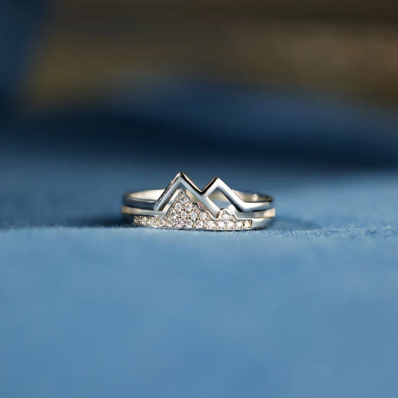 Sois toi-même - Bague Montagne