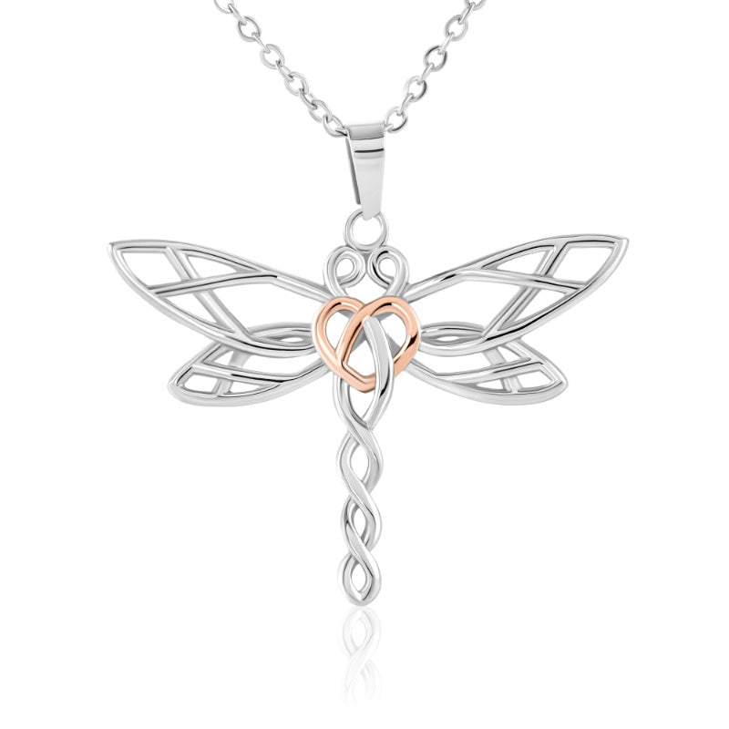 De mon Papa au Ciel - Collier Libellule
