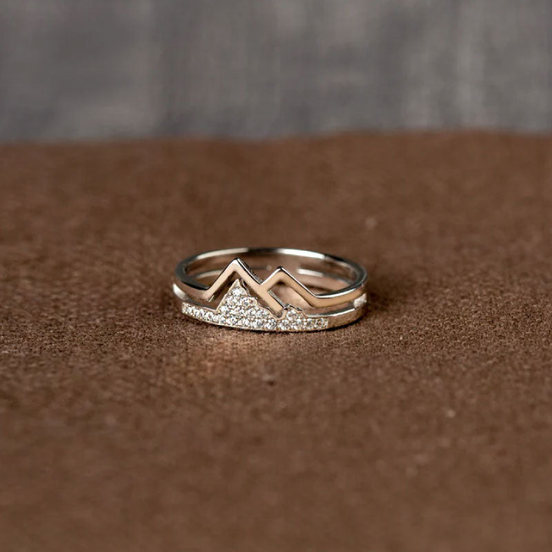 Sois toi-même - Bague Montagne