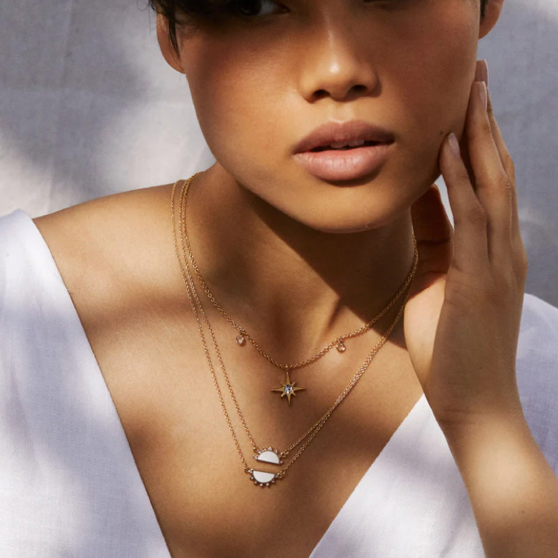 A ma Fille - Tu es mon Rayon de Soleil - Collier en argent 925
