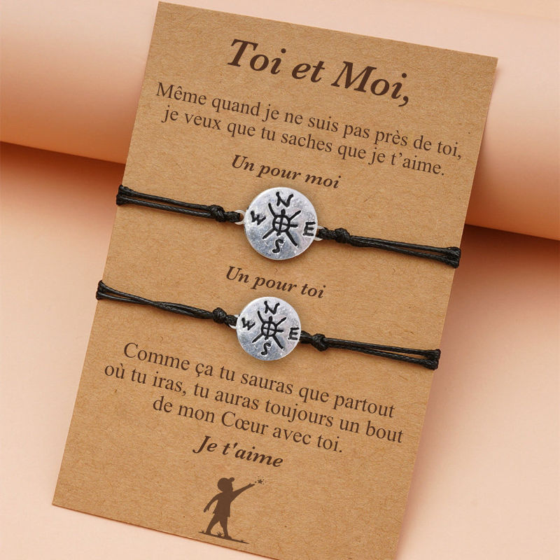 Toi et Moi - Bracelets Boussole