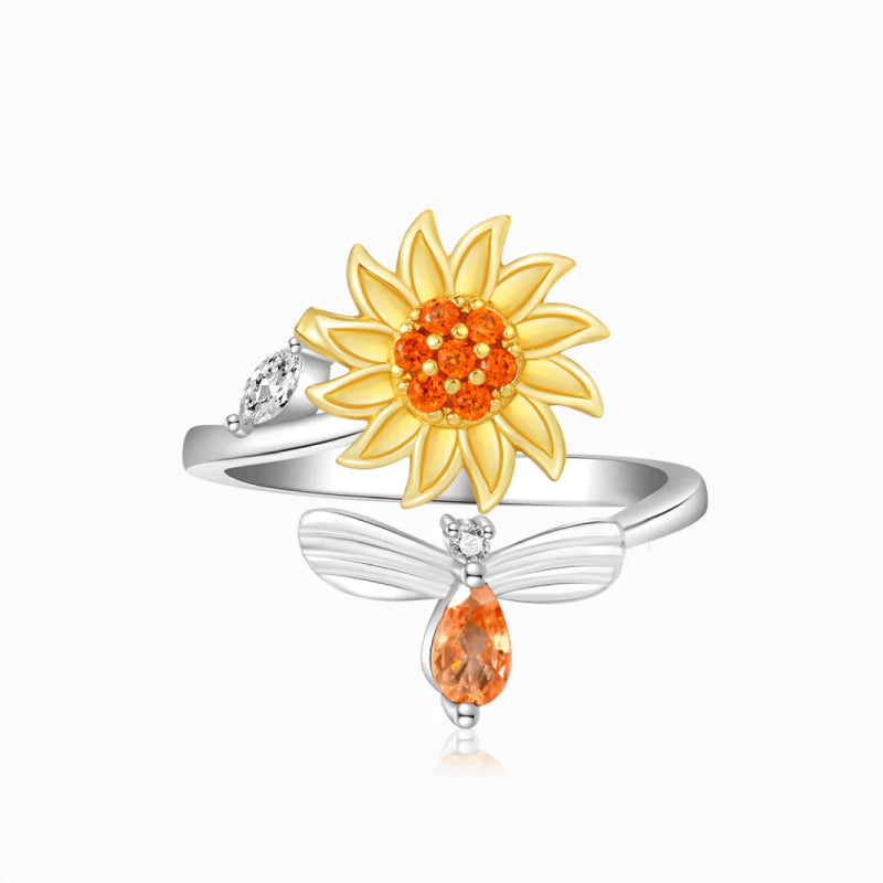 Mon rayon de Soleil - Bague Fidget Tournesol