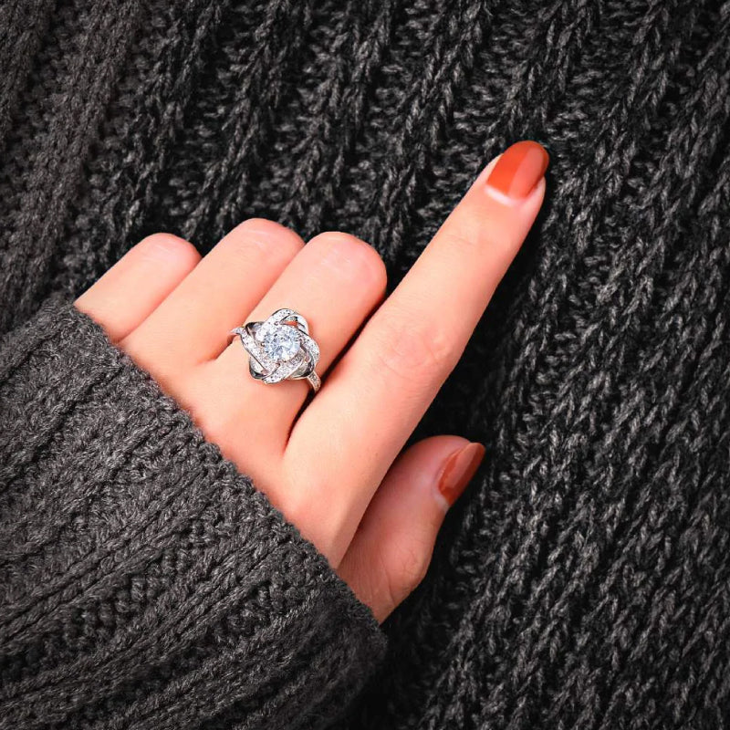 Bague Je t'aime en Argent 925