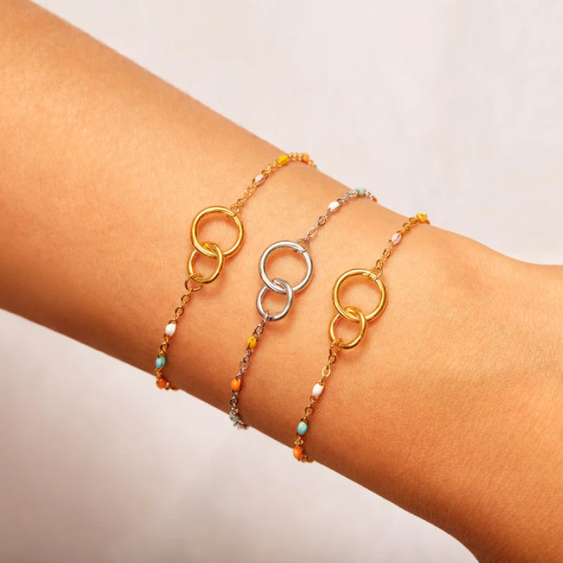 Sœurs - Paire de bracelets Liées pour Toujours