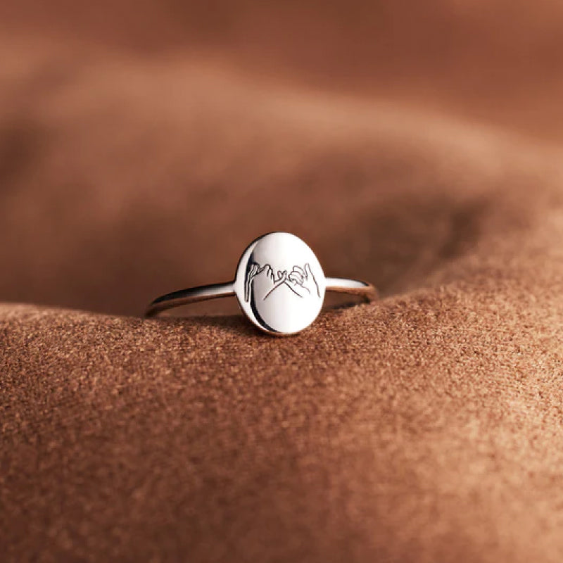 A ma Sœur - Bague Promesse de Petit Doigt