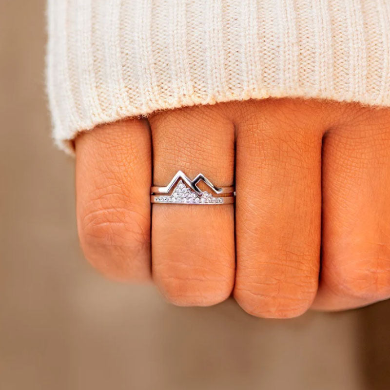 Sois toi-même - Bague Montagne