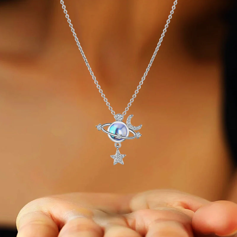A la Femme de ma Vie - Collier Aurore en argent 925