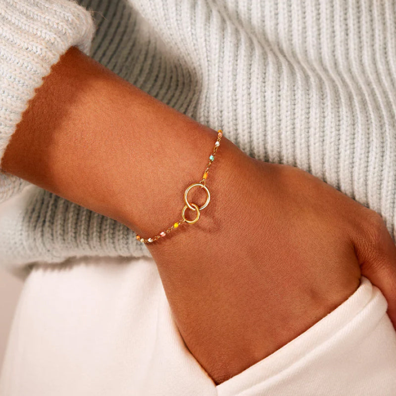 Toi et Moi - Paire de bracelets Liées pour Toujours