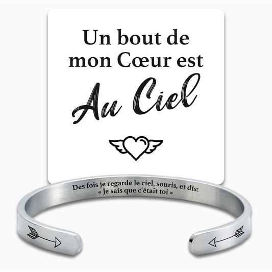 Mon ange - Bracelet Message d'Amour