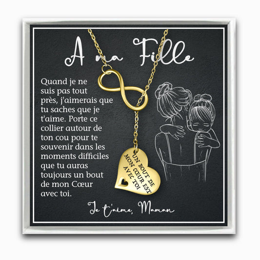 A ma Fille - Collier Infinity