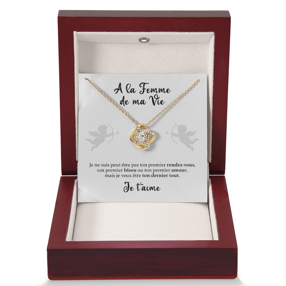A la Femme de ma Vie - Collier Cupidon
