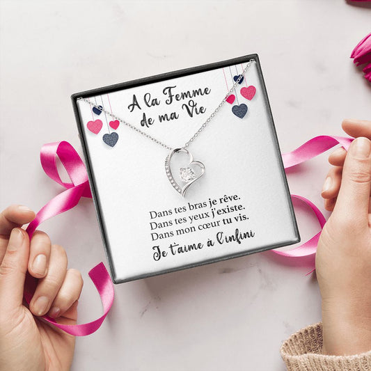 A la Femme de ma Vie - Collier Amour Infini