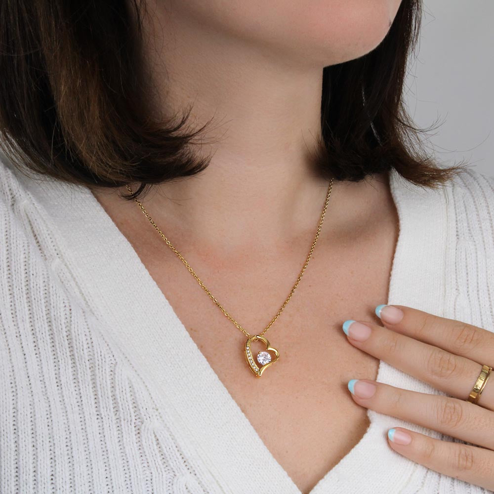 Maman Définition - Collier Amour Eternel