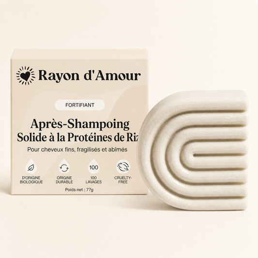 Après-Shampoing Solide Douceur, Protéines de Riz