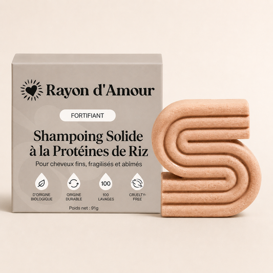 Shampoing Solide Douceur, Protéines de Riz