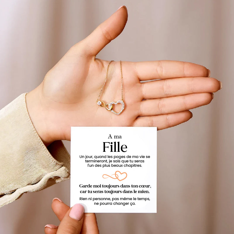A jamais dans mon cœur - Collier Infinity