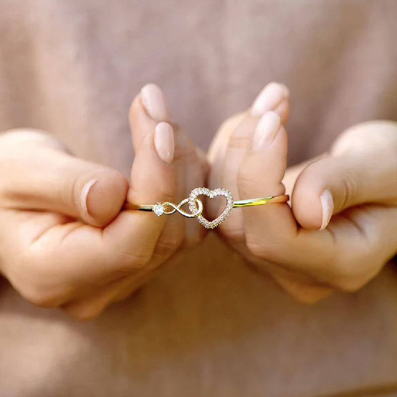 A jamais dans mon cœur - Bracelet Infinity