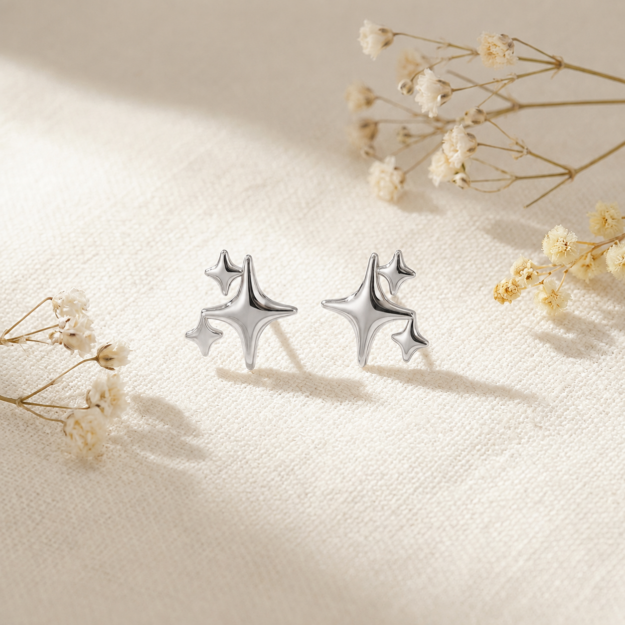 Boucles d’Oreilles Lueur d’Étoile