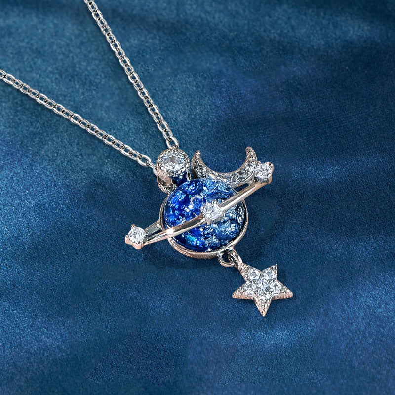 Mon Etoile - Collier à la Femme de ma Vie en argent 925