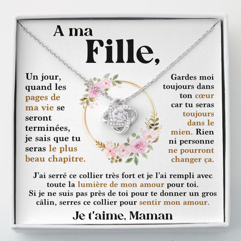 A ma Fille - Collier Le Plus Beau Chapitre