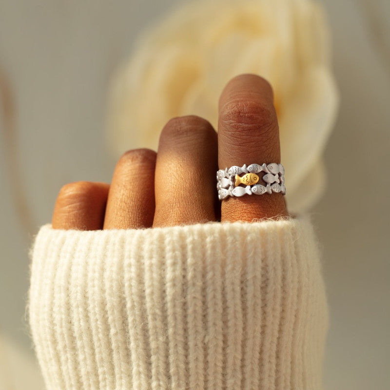 A ma Fille - Bague Contre-Courant