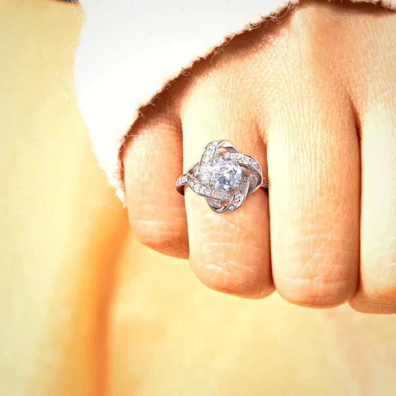 Bague Je t'aime en Argent 925
