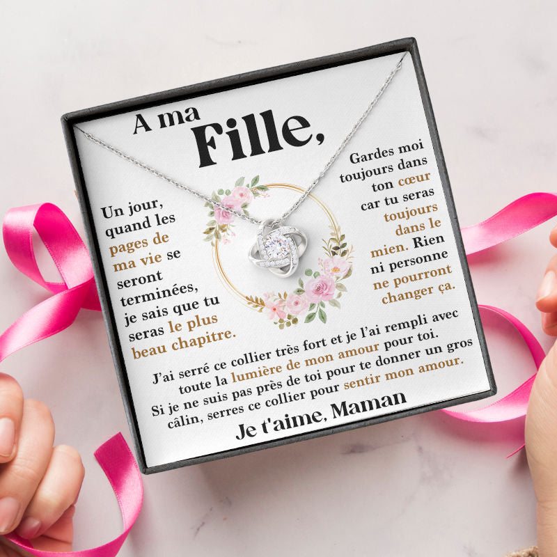 A ma Fille - Collier Le Plus Beau Chapitre