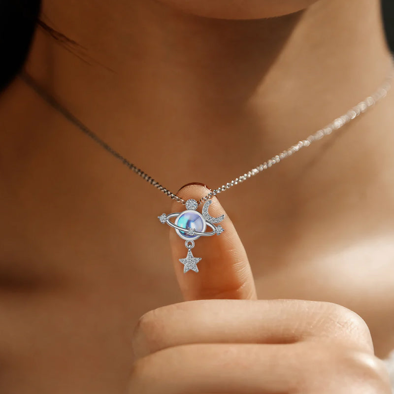 A la Femme de ma Vie - Collier Aurore en argent 925