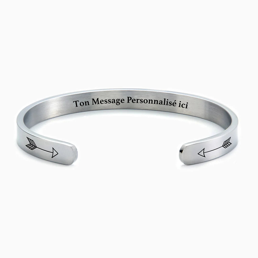 Bracelet Message d'Amour Personnalisé