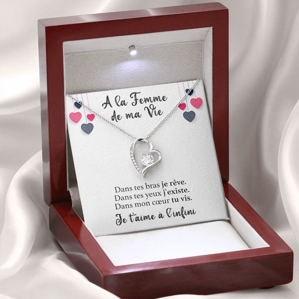 A la Femme de ma Vie - Collier Amour Infini