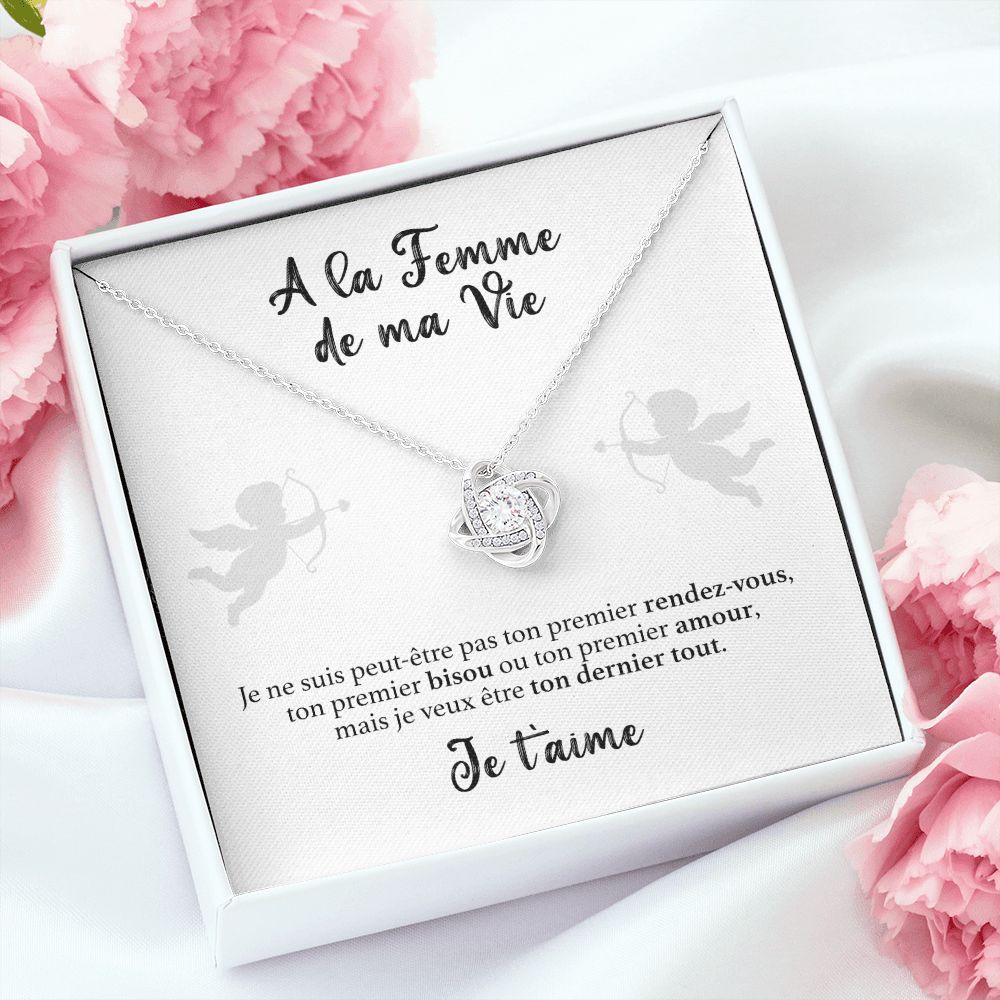 A la Femme de ma Vie - Collier Cupidon
