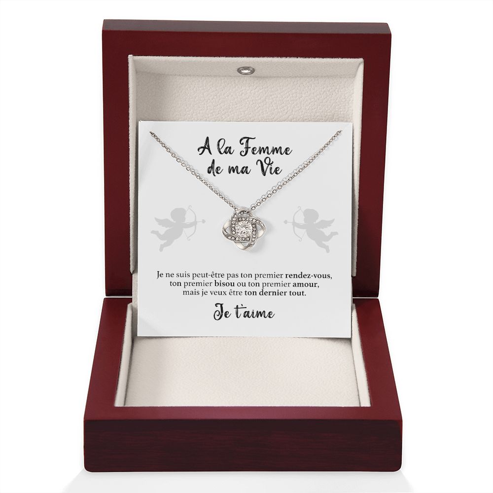 A la Femme de ma Vie - Collier Cupidon